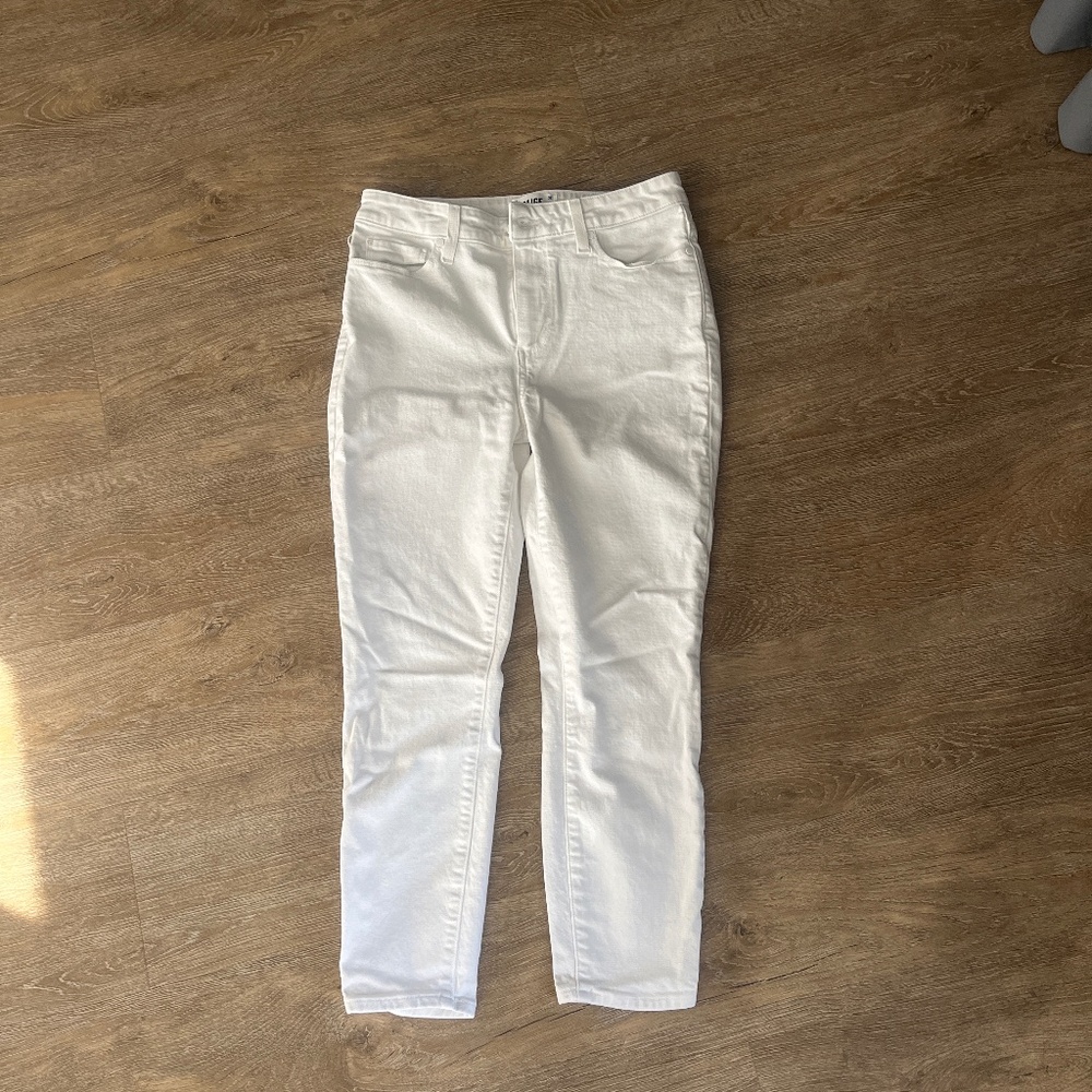 White size 28 Hoxton Crop Skinny Jean